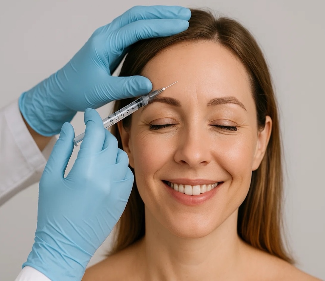 Botox treatment facial